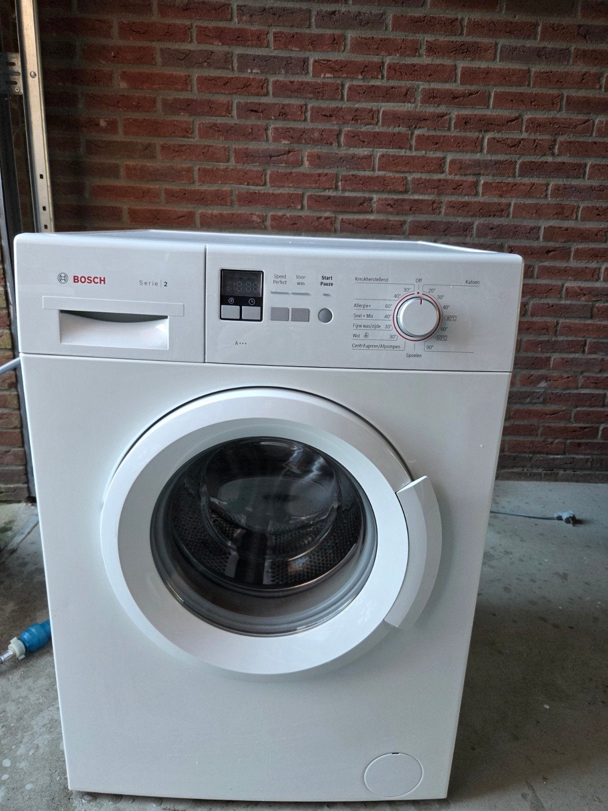 Bosch Serie 2 WAB28160NL Wasmachine A+++, Witgoed en Apparatuur, Ophalen, Gebruikt, 85 tot 90 cm, 1200 tot 1600 toeren