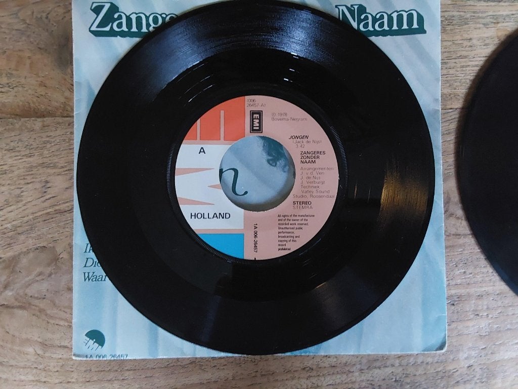 Vinyl Singles 6x Zangeres Zonder naam, Gebruikt, Overige formaten, Ophalen of Verzenden, Levenslied of Smartlap