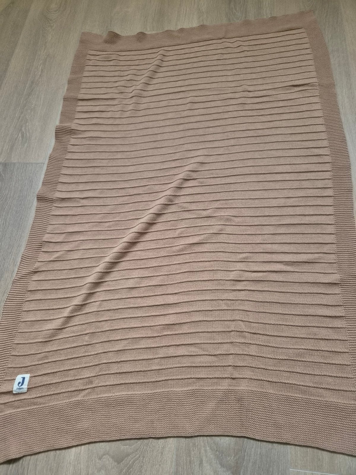 Jollein wiegdeken biscuit 75 bij 100, Ophalen of Verzenden, Deken, Jollein