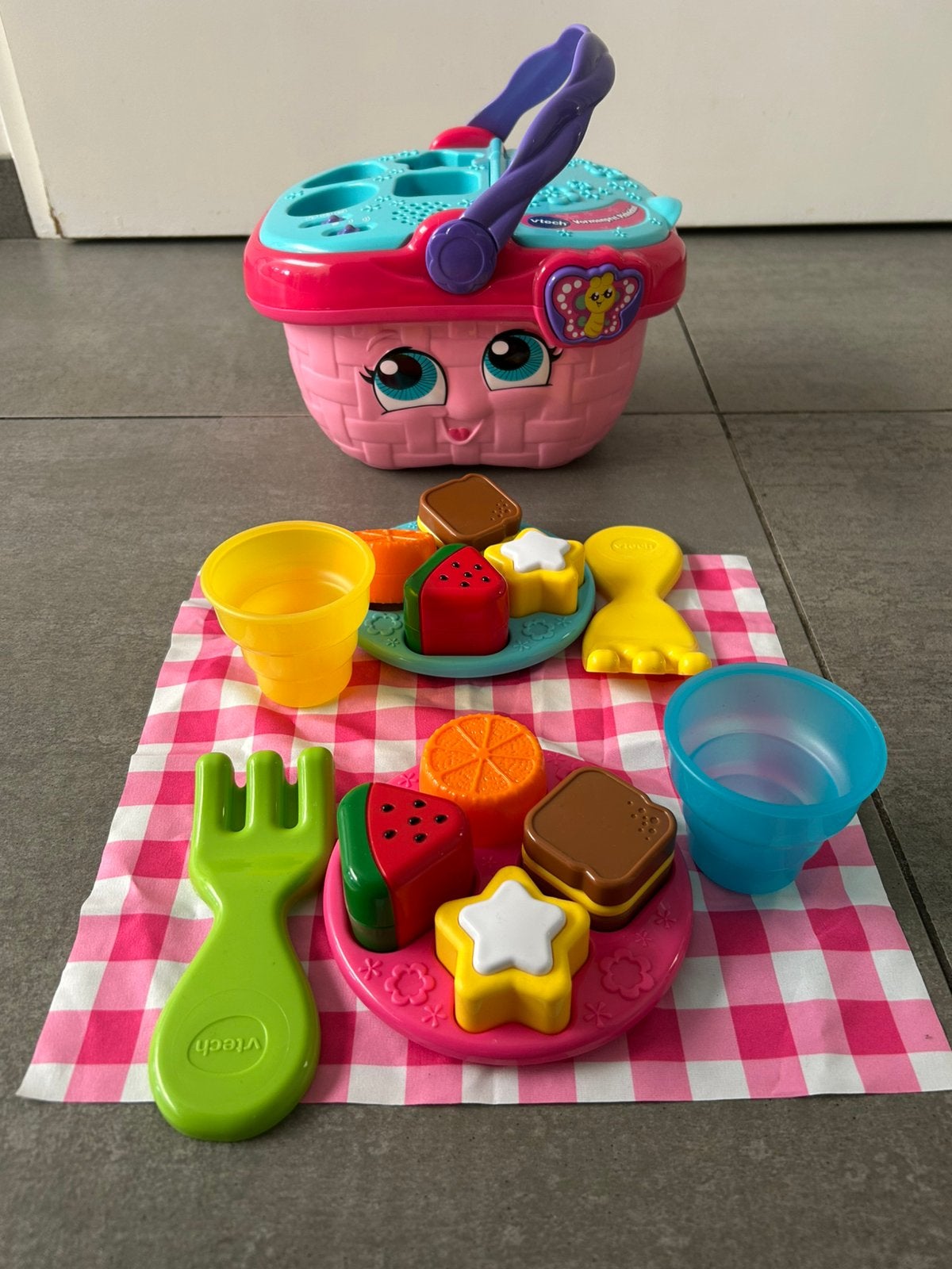 Vtech picknickmand zo goed als nieuw, Kinderen en Baby's, Ophalen of Verzenden, Zo goed als nieuw, Jongen of Meisje