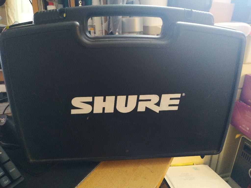 Shure set voor Radiomicrofono lavalier VHF, Ophalen of Verzenden, Zo goed als nieuw, Overige typen