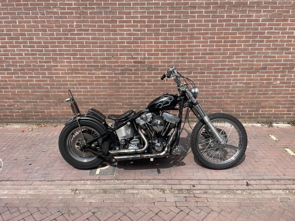 Softail Chopper FLSTC heritage classic, 2 cilinders, 1340 cc, Gebruikt, Particulier