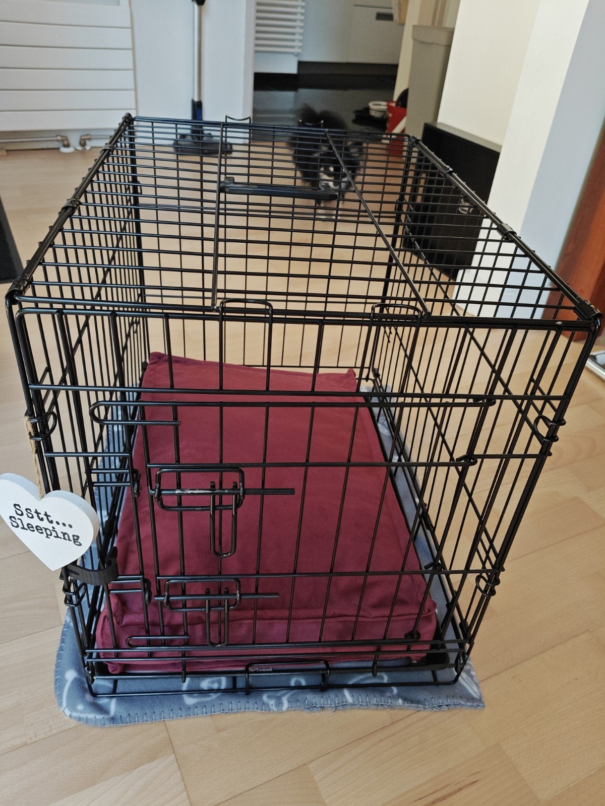 honden bench, Dieren en Toebehoren, Ophalen, Zo goed als nieuw, Minder dan 75 cm, Minder dan 65 cm