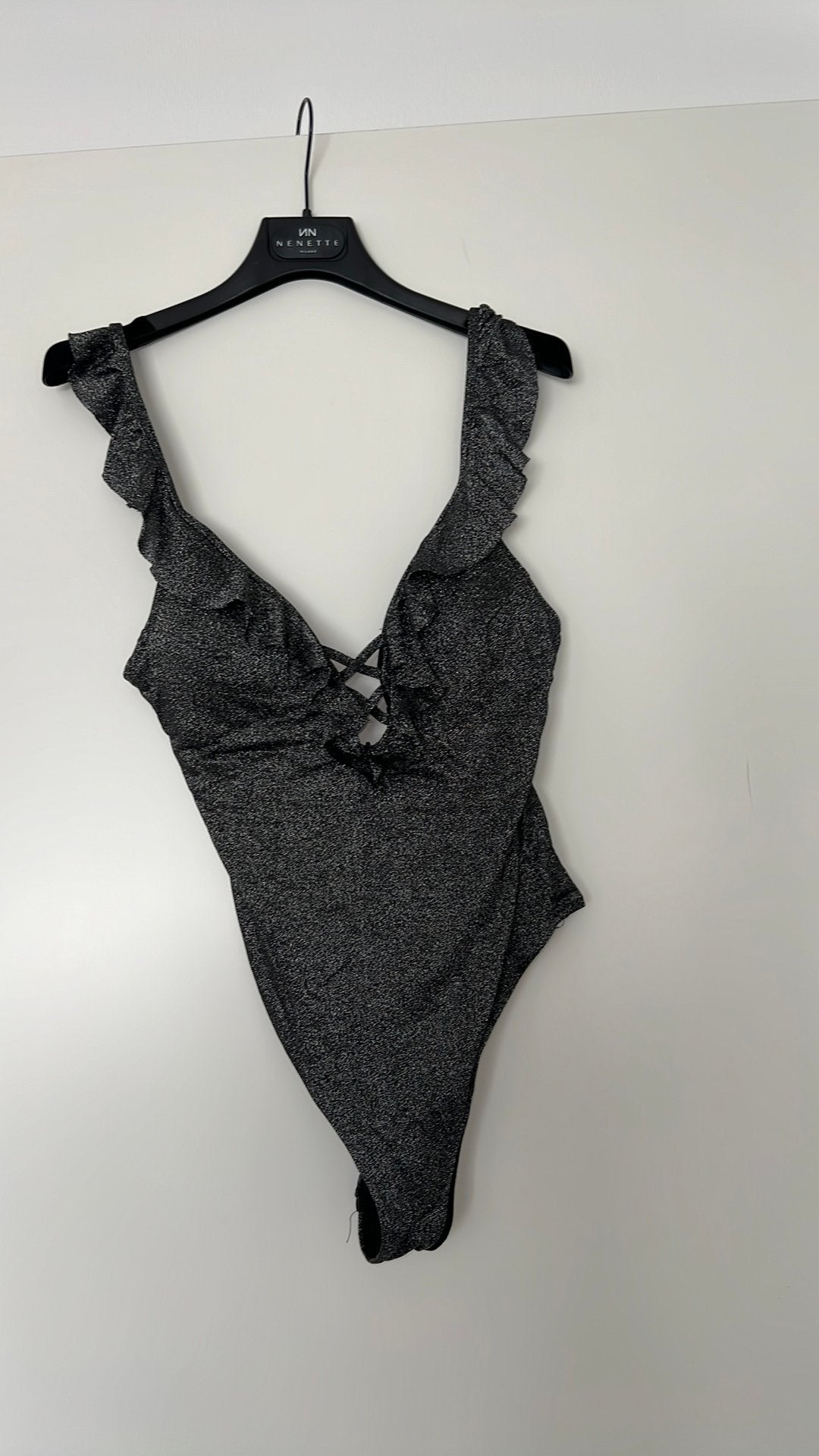Badpak ruffle glitter, Ophalen of Verzenden