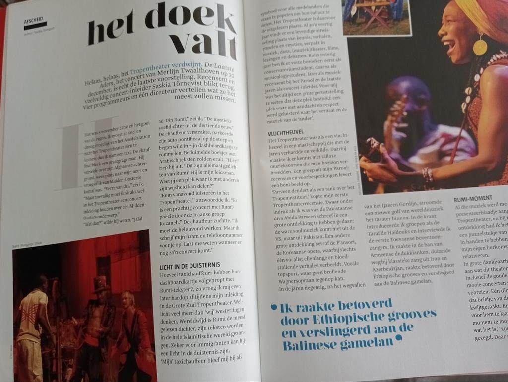Tropen Magazine nr. 3 - O.s Marlene Dumas Indonesië, Ophalen of Verzenden, Gelezen, Overige typen