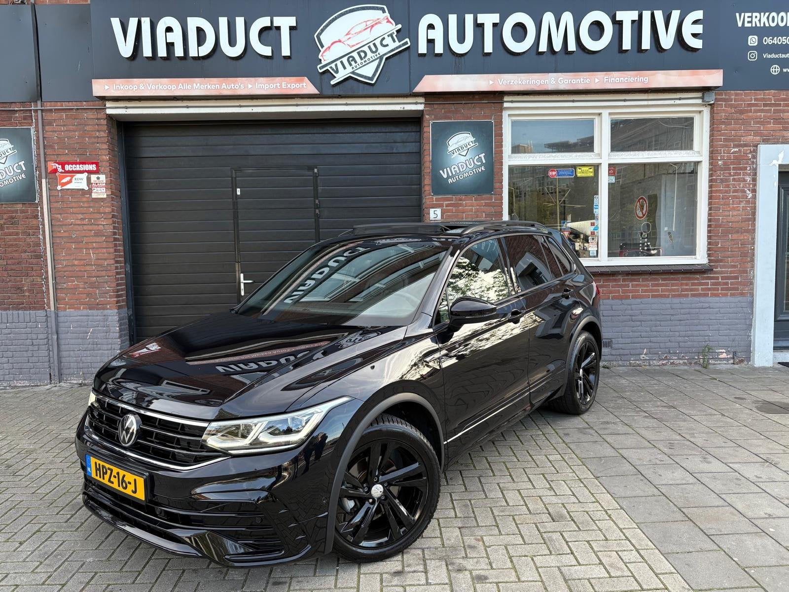Volkswagen TIGUAN 1.5 TSI 3X R-Line Business+ Black Style Pa, Auto's, 1441 kg, Euro 6, 4 cilinders, 150 pk