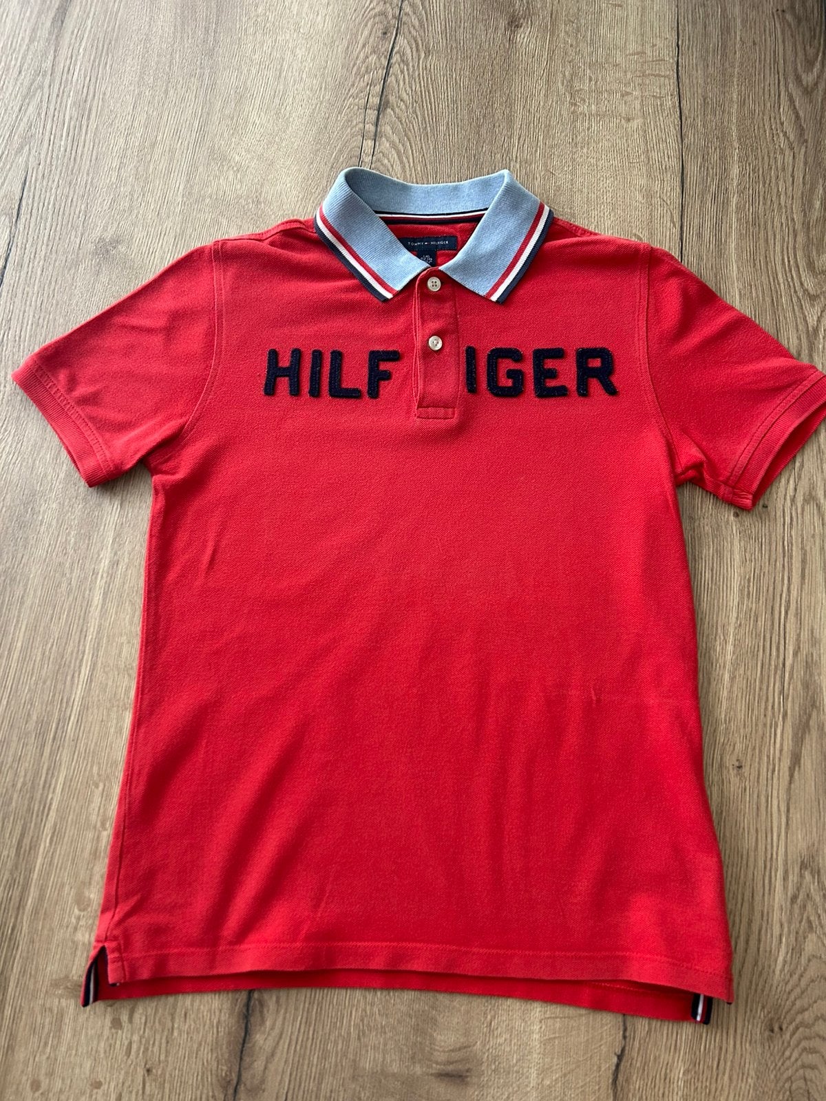 Polo Tommy Hilfiger, maat 12-14, Kinderen en Baby's, Ophalen of Verzenden, Zo goed als nieuw, Jongen, Shirt of Longsleeve