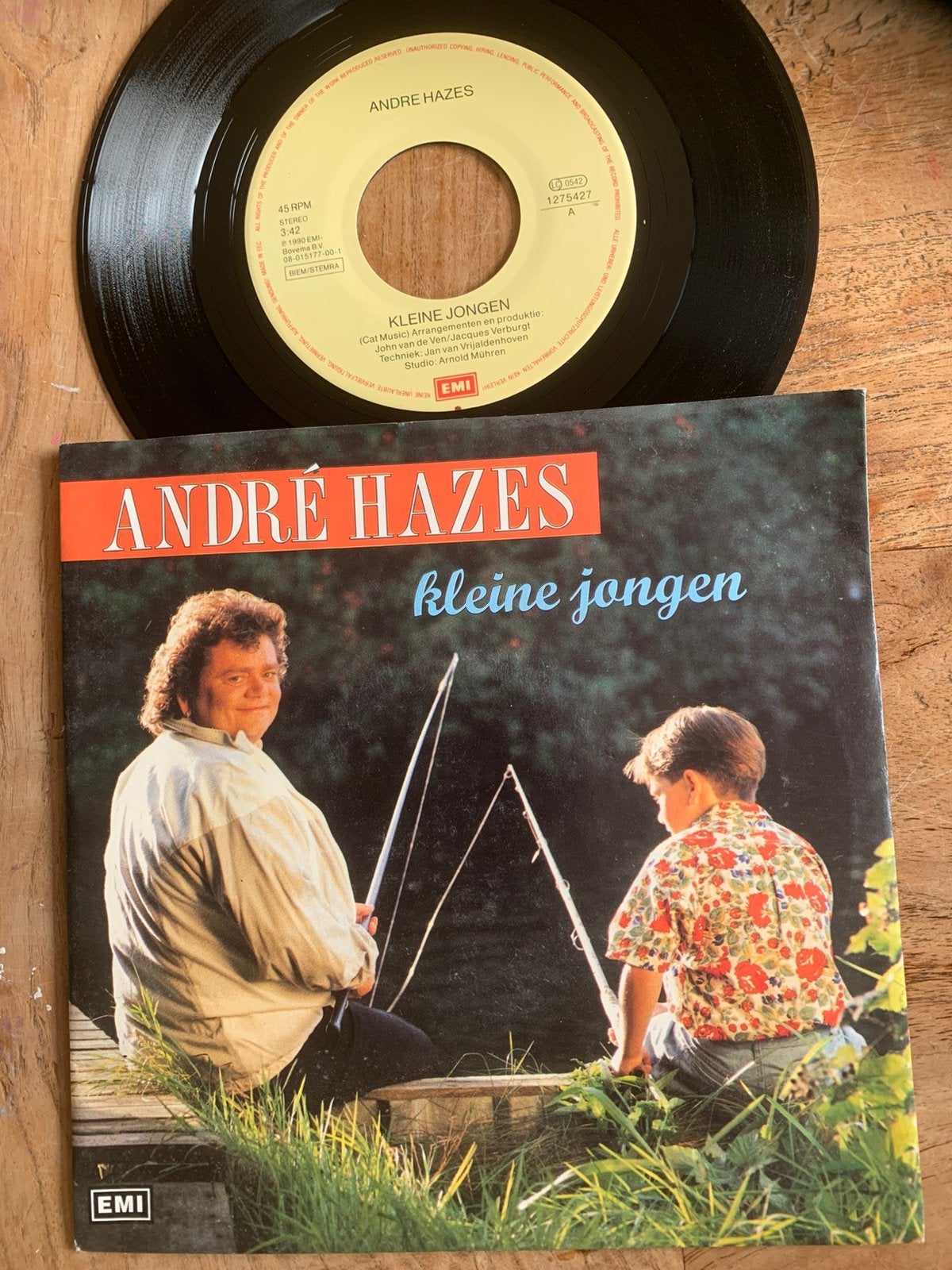 Piraten Schlager Levenslied André Hazes vinyl Kleine Jongen, Ophalen of Verzenden, Zo goed als nieuw, Overige formaten, Levenslied of Smartlap