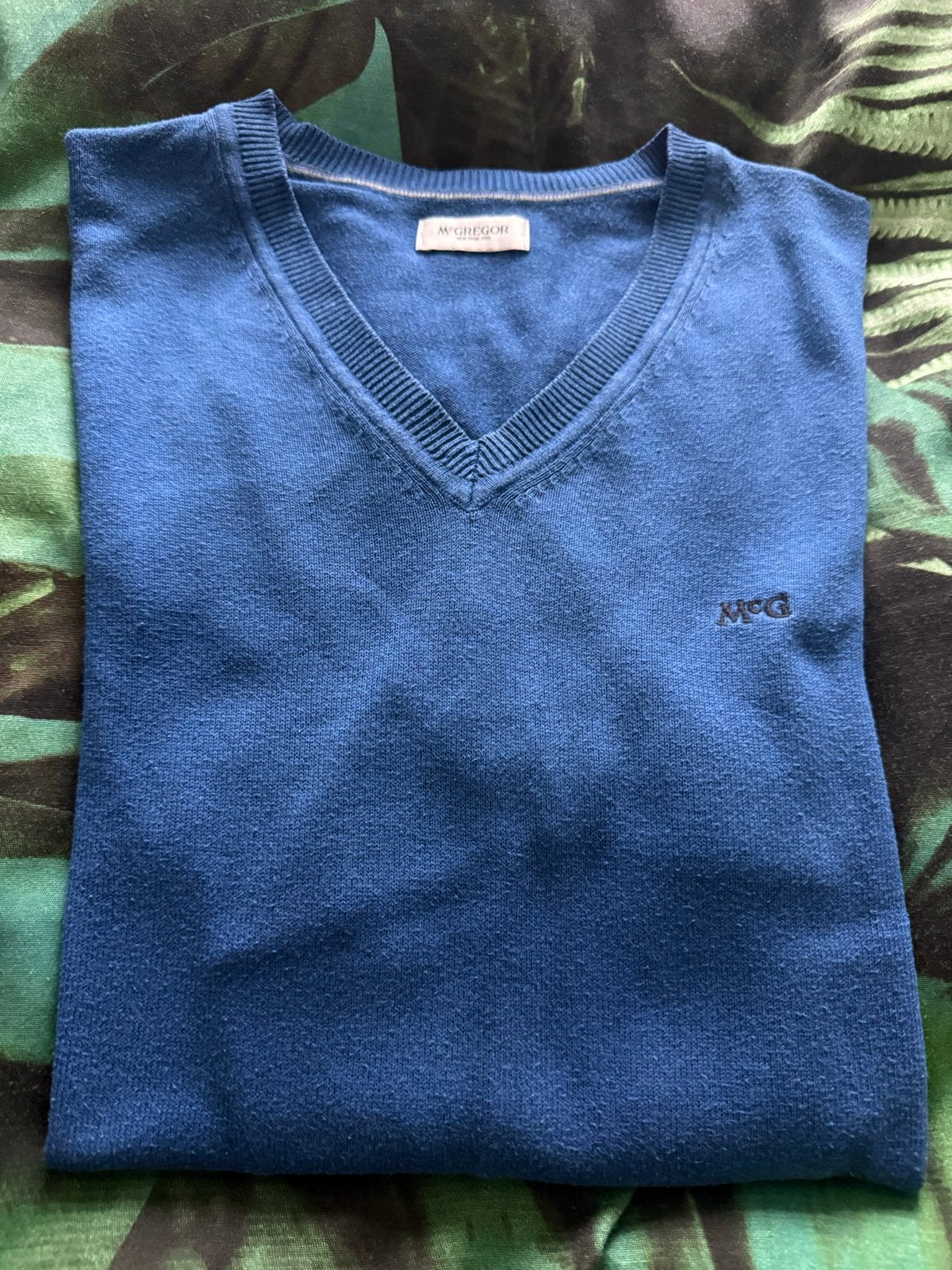 McGregor Trui Maat M - Zo goed als nieuw, Ophalen of Verzenden, Zo goed als nieuw, Maat 48/50 (M), Blauw