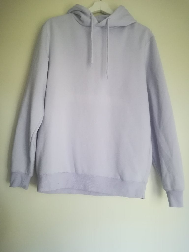 SMOG Hoodie Sweater Trui Lila maat M, Maat 48/50 (M), Paars, Gedragen, Smog