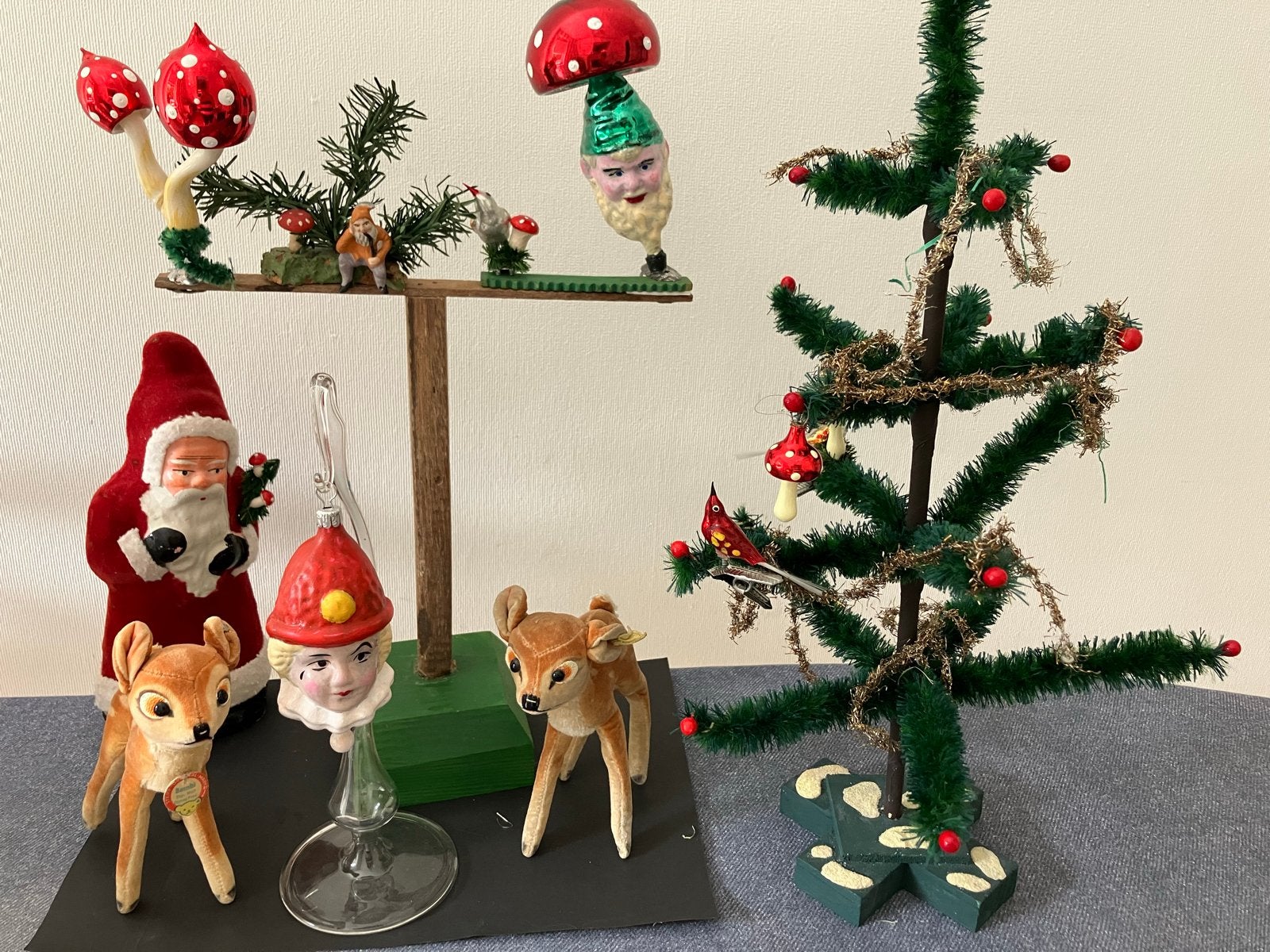 Oude kerstversiering clown, Diversen, Ophalen of Verzenden