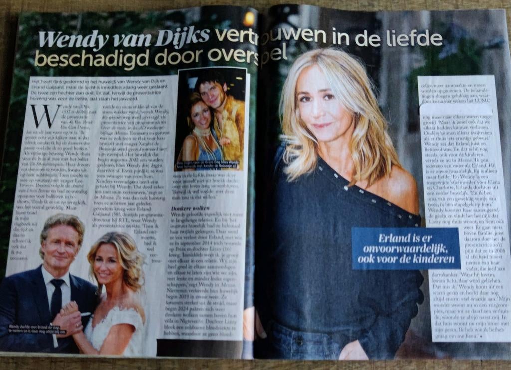 Wendy van Dijk Artikel Knipsel, Ophalen of Verzenden, 1980 tot heden, Nederland, Knipsel(s)