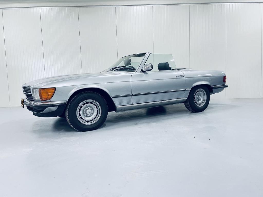 Mercedes-Benz SL-klasse - 380 SL, Open dak, Cabriolet, Blauw, Mercedes-Benz