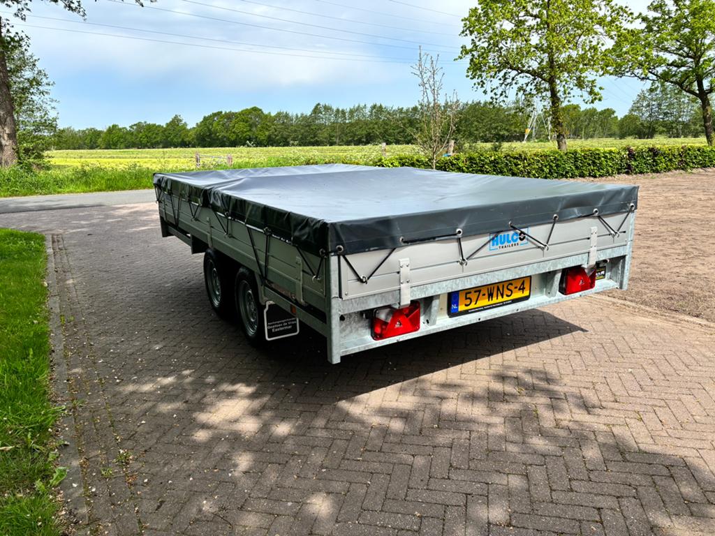 Hulco Medax plateauwagen 2025 3000 kg!, Auto diversen, Aanhangers en Bagagewagens, Ophalen, Zo goed als nieuw