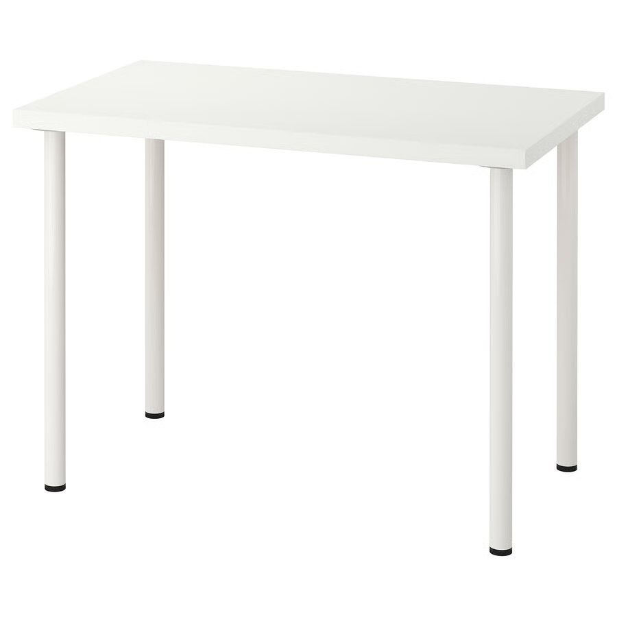 Twee stuks witte tafel/bureau van Ikea, Ophalen, Nieuw