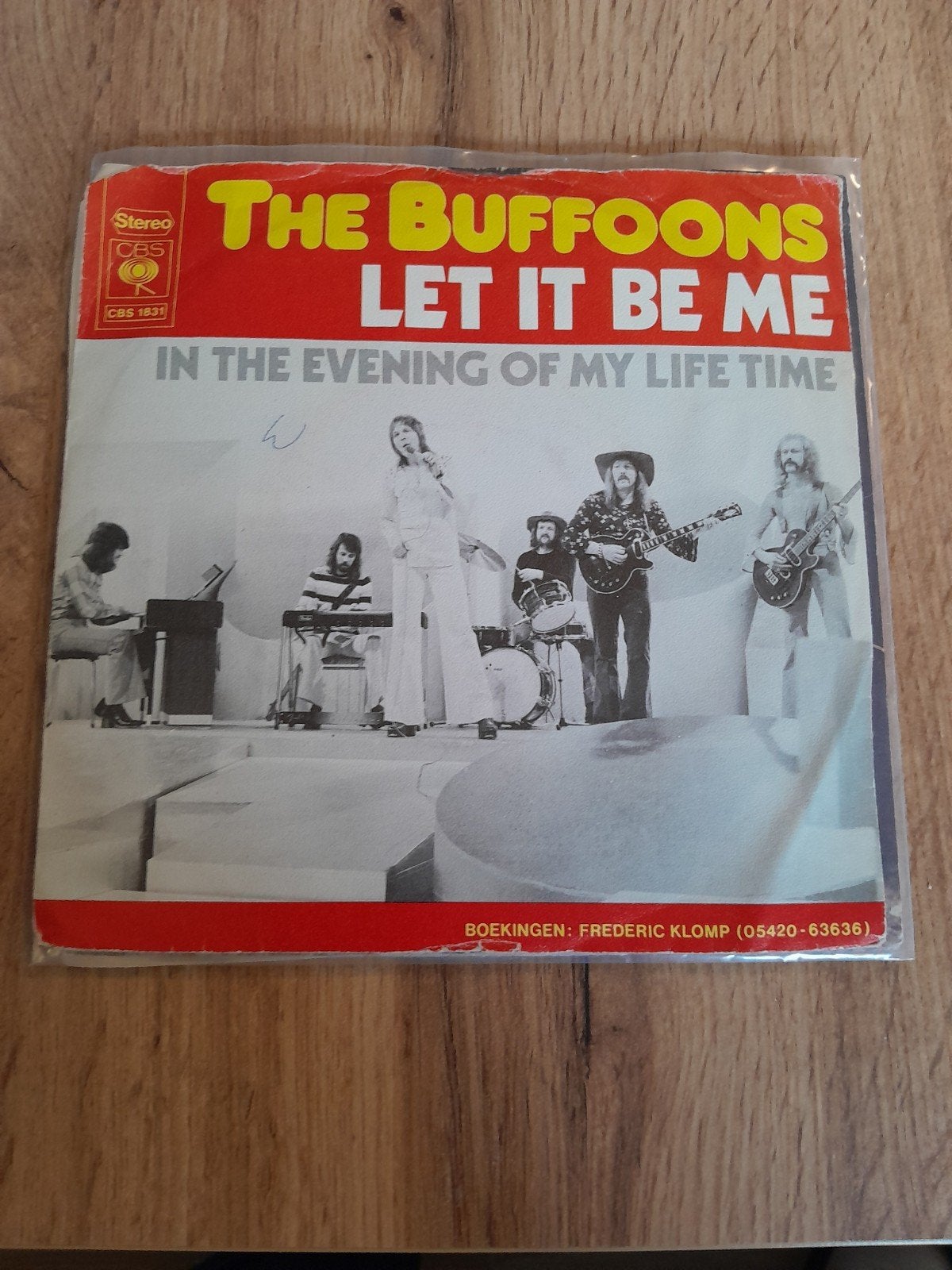the buffoons 7inch let it be me, Cd's en Dvd's, Ophalen of Verzenden, Zo goed als nieuw, Pop
