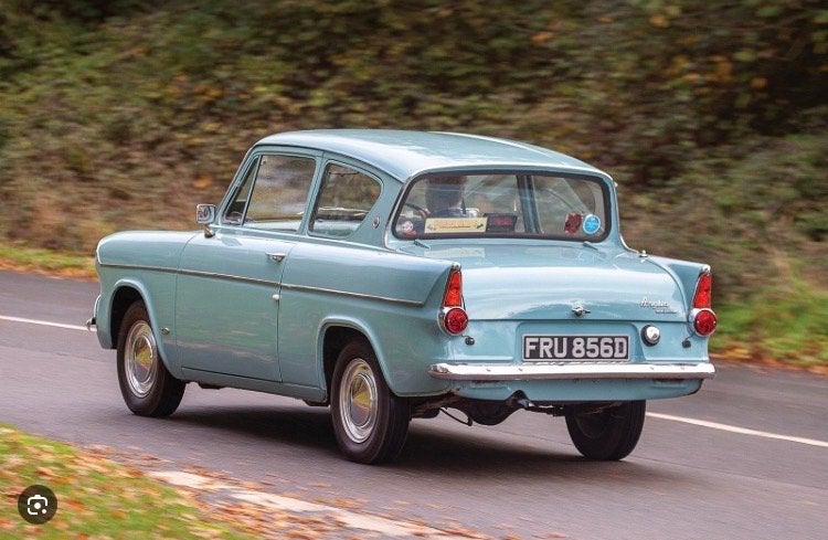 Klassieke ronde rode achterlichtlens C-RTS-59, Auto-onderdelen, Verlichting, Ophalen of Verzenden, Gebruikt, Ford