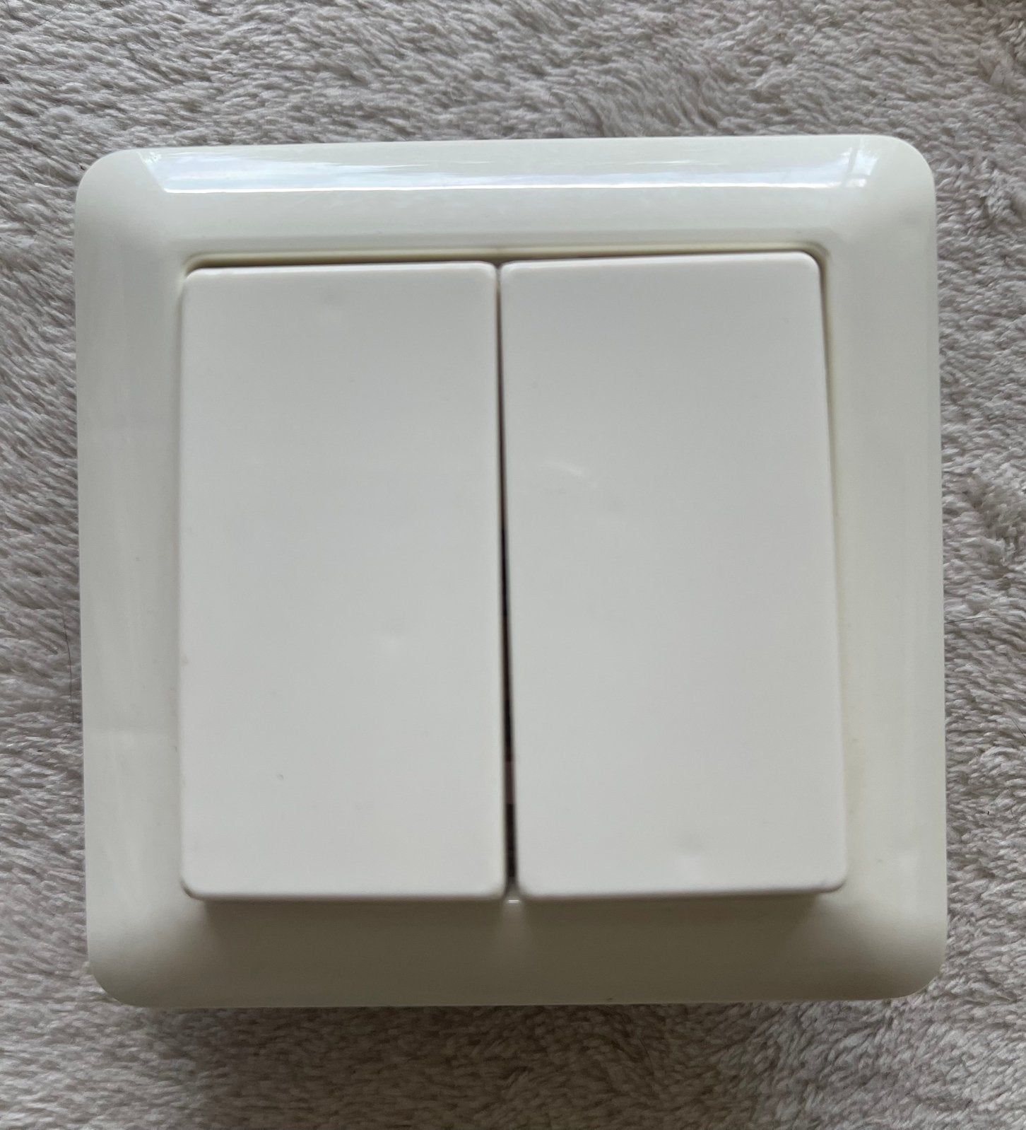 Dubbele schakelaar inbouw 7 st. Wit ven cranenbroek, Doe-het-zelf en Verbouw, Ophalen, Nieuw, Overige merken, Schakelaar