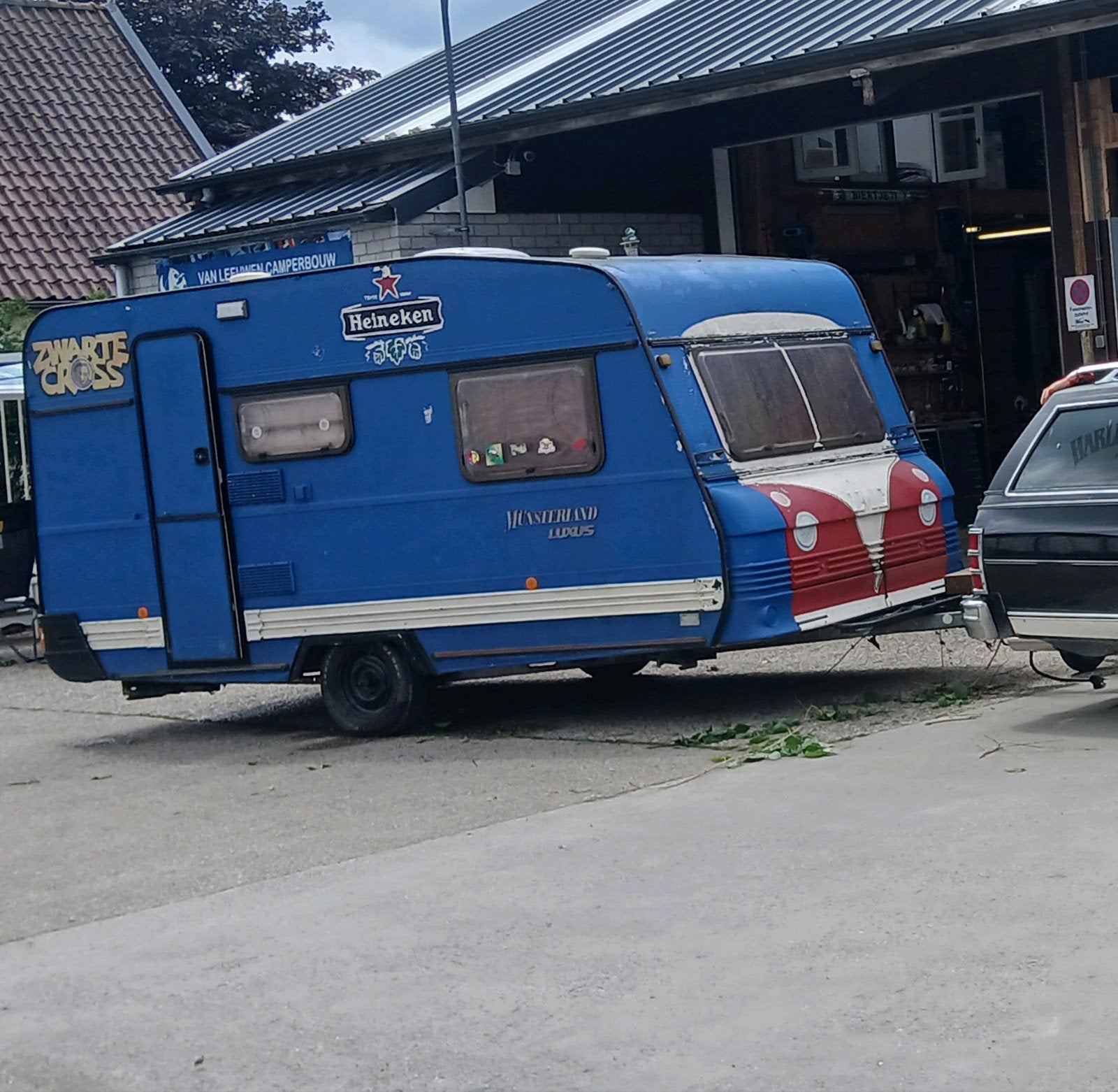 Festival caravan zwarte cross, Caravans en Kamperen, Lmc, Rondzit, ., Bedrijf