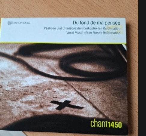 Cd Du fond de ma pensee Vocal music of the French Reformatio, Ophalen of Verzenden, Middeleeuwen en Renaissance, Zo goed als nieuw