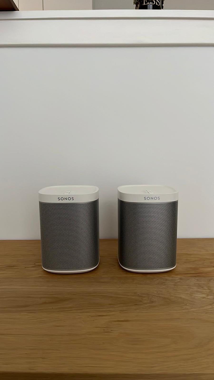 2x Sonos Play 1 Wit | stereoset | Inclusief Garantie