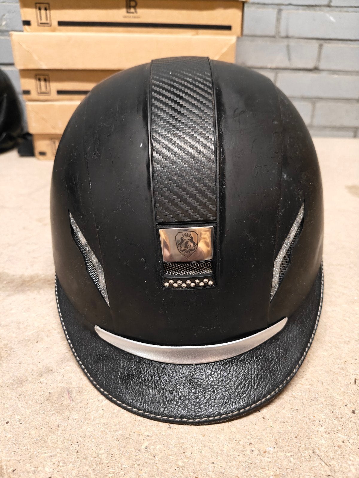 Harry's Horse Cap Concorde NXT 55-58 M/L, Ophalen of Verzenden, Gebruikt, Dressuur