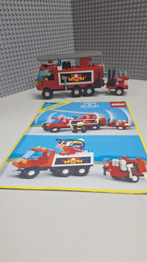 Lego Brandweerwagen met licht en geluid 6480, Kinderen en Baby's, Speelgoed | Duplo en Lego, Duplo, Ophalen of Verzenden