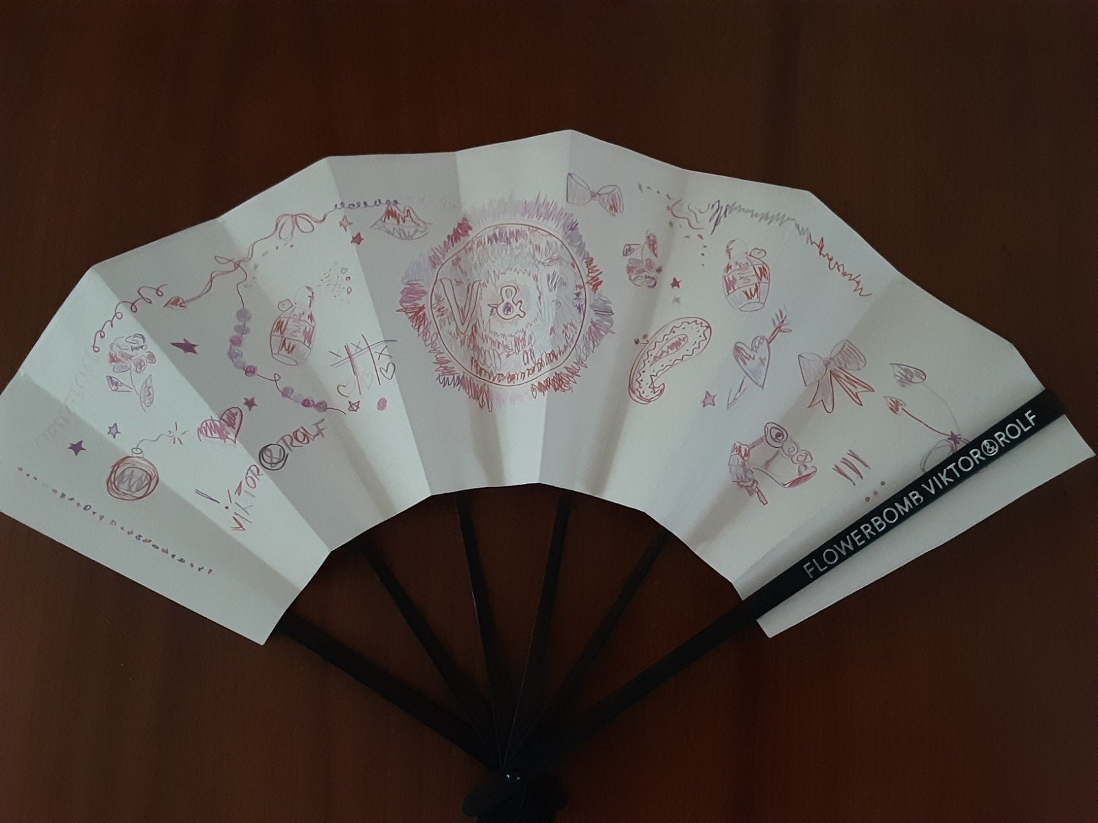 Viktor&Rolf Flowerbomb waaier  nieuw, Ophalen of Verzenden, Nieuw
