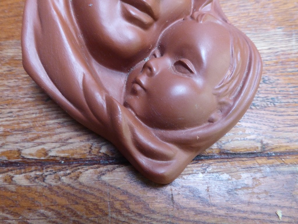 Terra cotta wanddecoratie Maria, Gmunder Keramik, Ophalen of Verzenden