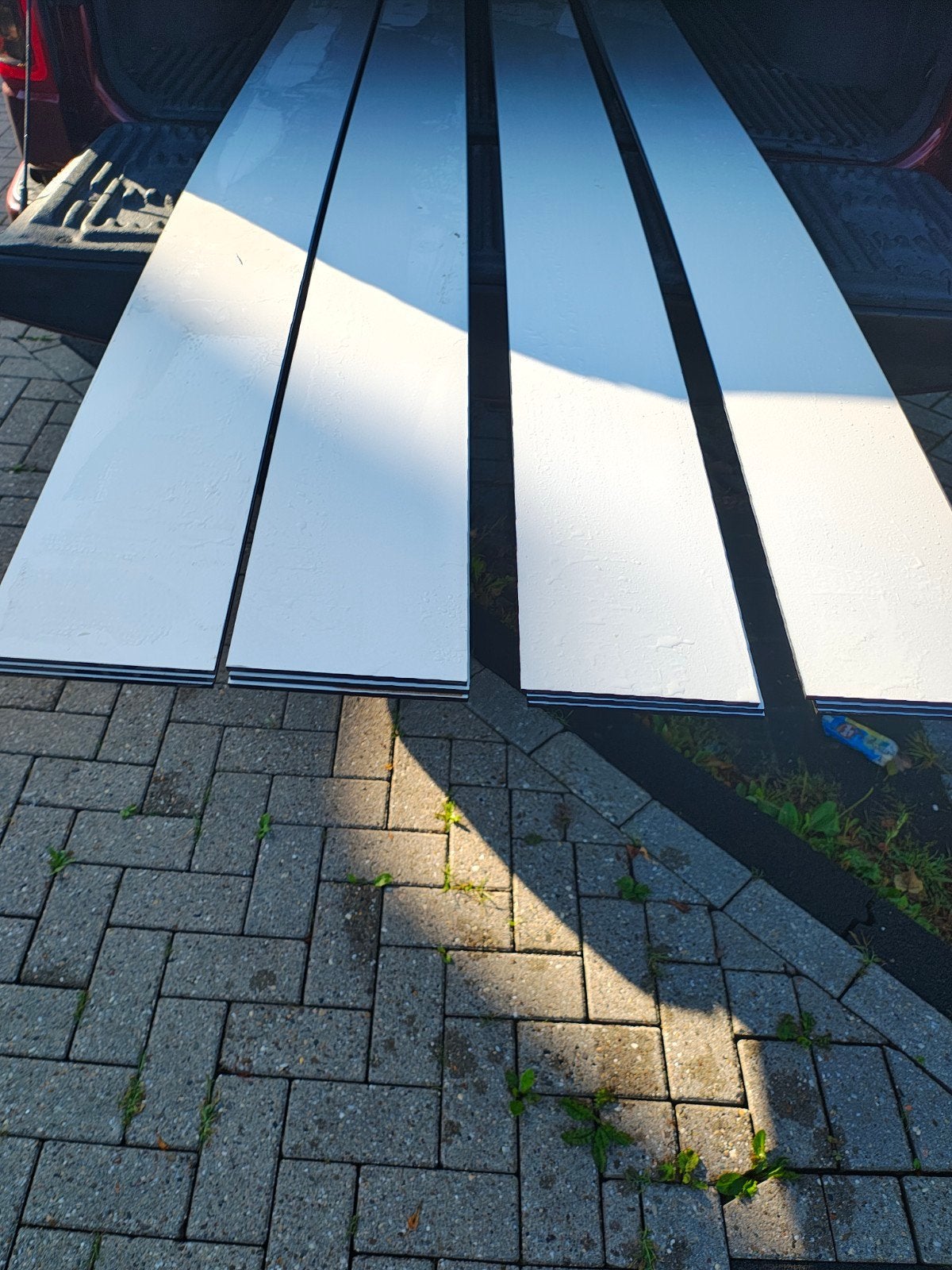 Trespa stroken Nieuwe, Doe-het-zelf en Verbouw, Platen en Panelen, Ophalen, Nieuw, HPL