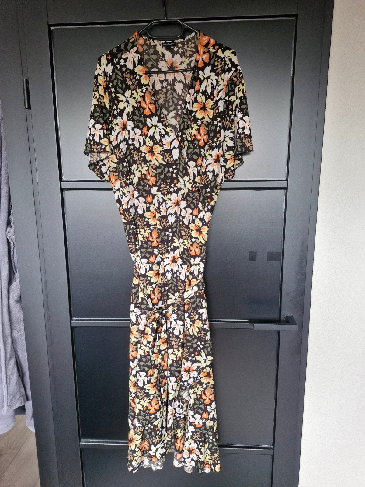 Exxcellent Bloemenjurk Maat 46, Kleding | Dames, Meerkleurig, Maat 46/48 (XL) of groter, Ophalen of Verzenden, Zo goed als nieuw