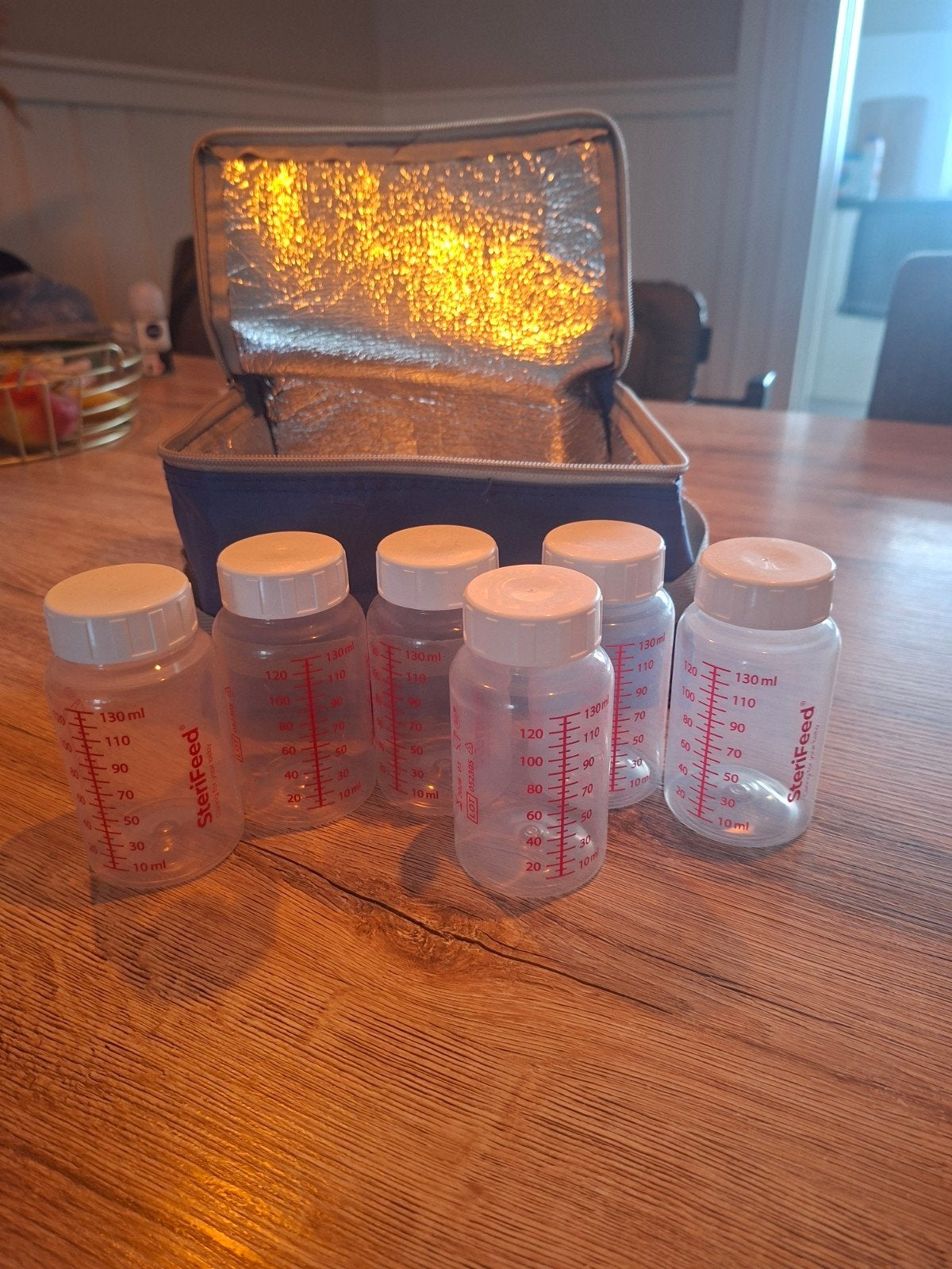 Bewaarflesjes voor borstvoeding, Ophalen of Verzenden, Zo goed als nieuw, BPA-vrij, Overige typen