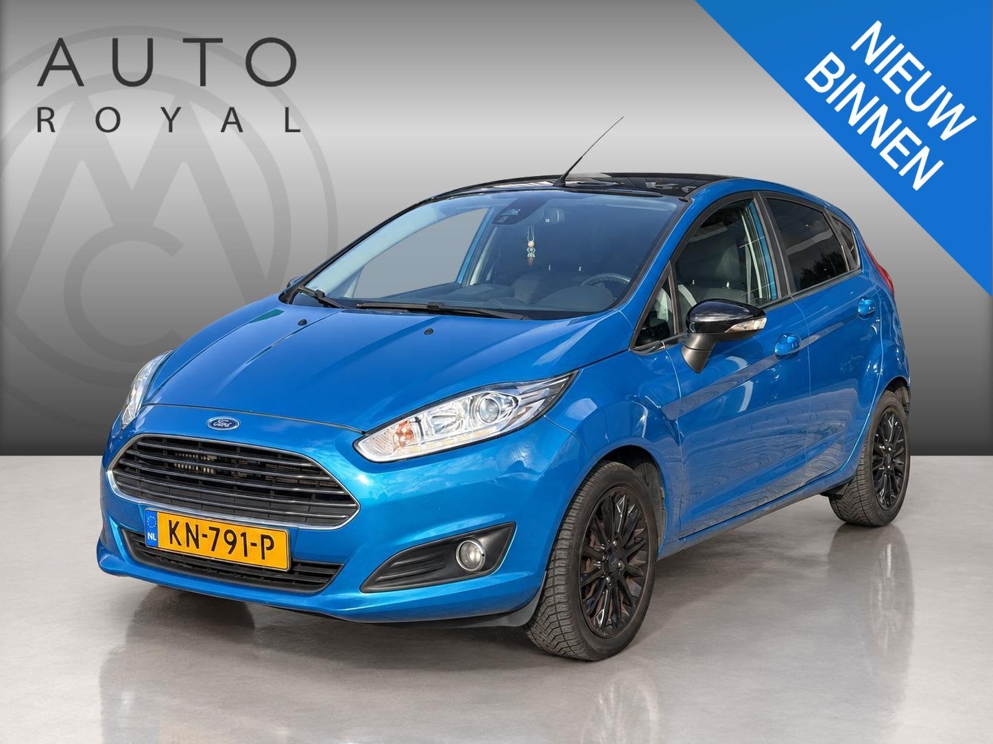 Ford Fiesta 1.0 EcoBoost Candy Blue Edition | CRUISE | AIRCO, Auto's, Voorwielaandrijving, Euro 6, 23 km/l, Origineel Nederlands