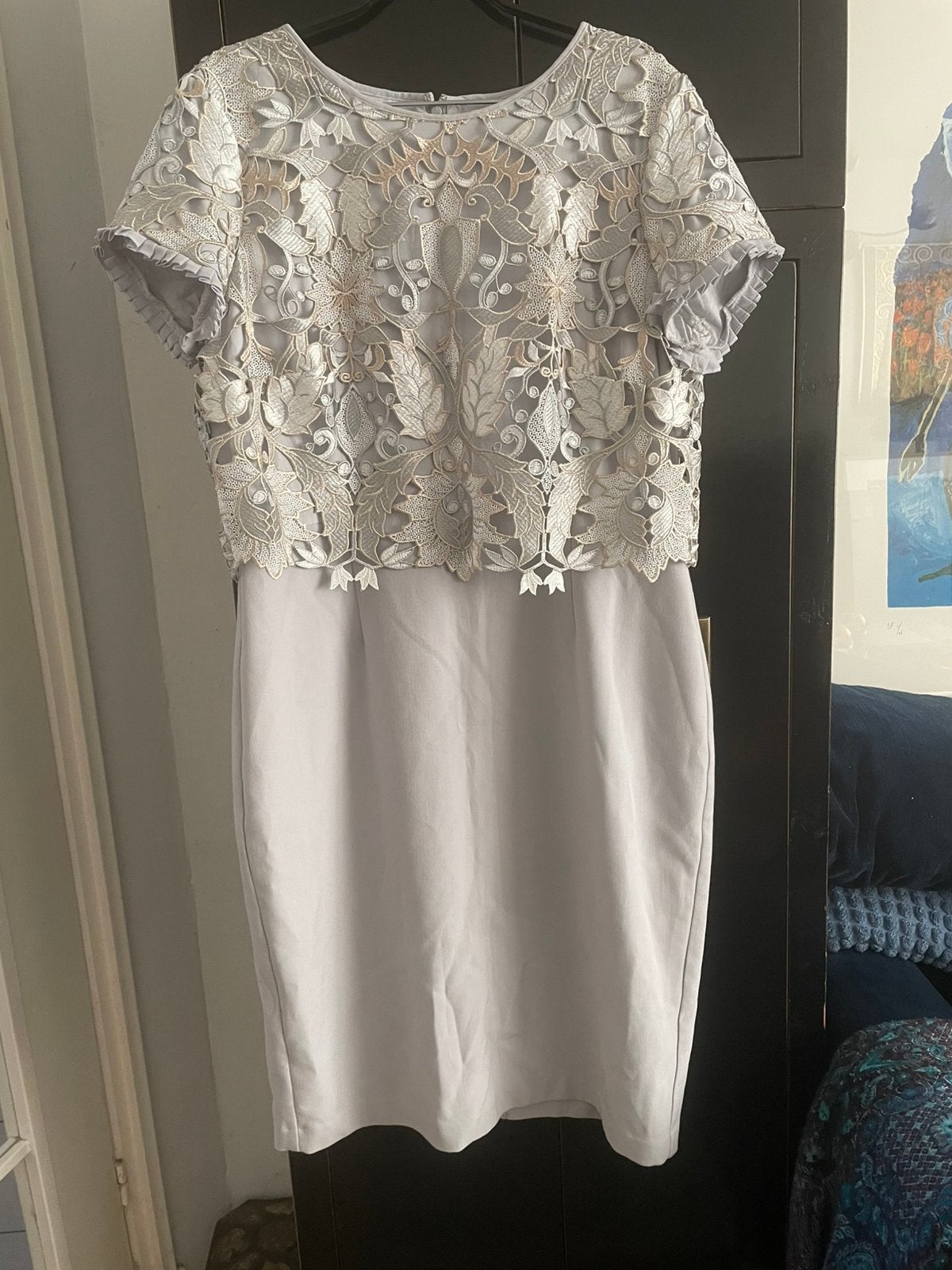 Phase Eight jurk feestjurk maat 16 met voering., Kleding | Dames, Ophalen of Verzenden, Zo goed als nieuw, Maat 42/44 (L), Galajurk