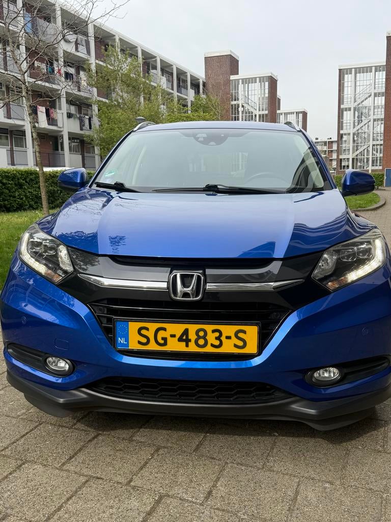 Honda HR-V 1.5 I-vtec 130pk CVT 2018 Blauw, Auto's, Honda, Particulier, HR-V, ABS, Achteruitrijcamera, Adaptieve lichten, Adaptive Cruise Control