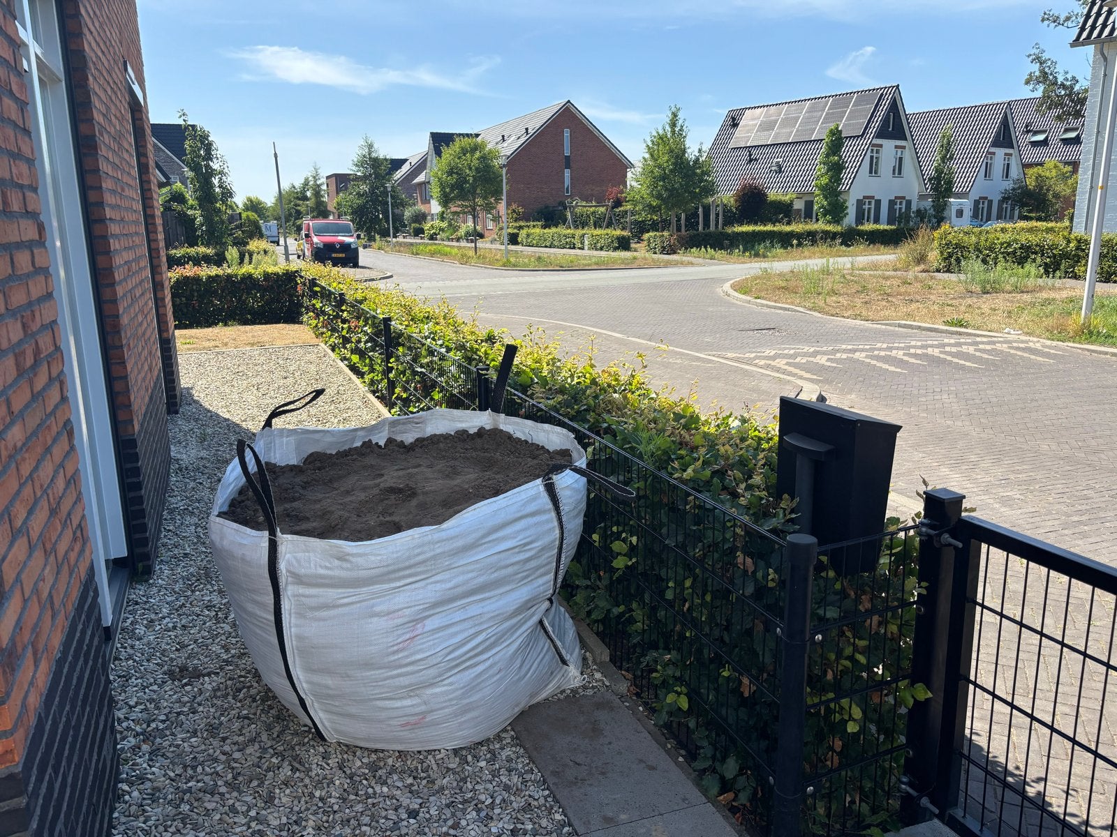 Gratis tuinaarde in big bag (ca. 1 kuub), Ophalen, Gebruikt, Overige typen