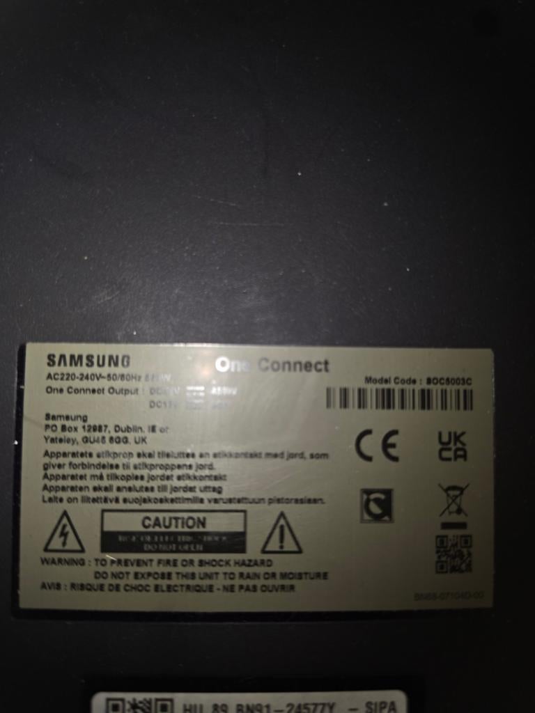 Samsung One Connect Box SOC5003C, Ophalen of Verzenden