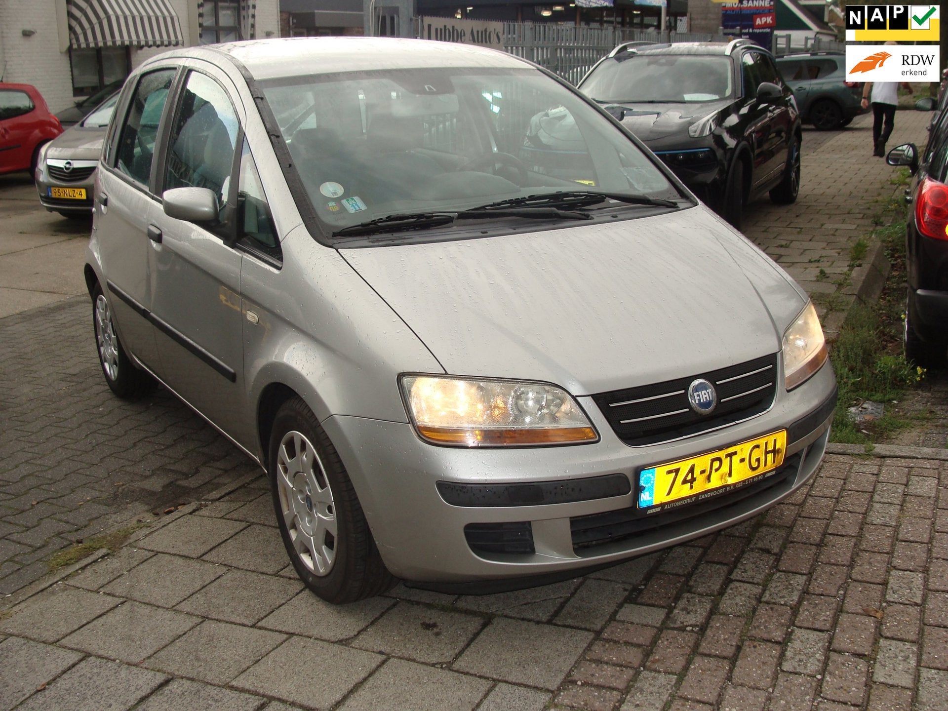 Fiat Idea 1.4-16V Dynamic st bekr airco elek pak nap apk, Auto's, Voorwielaandrijving, 15 km/l, Gebruikt, Idea
