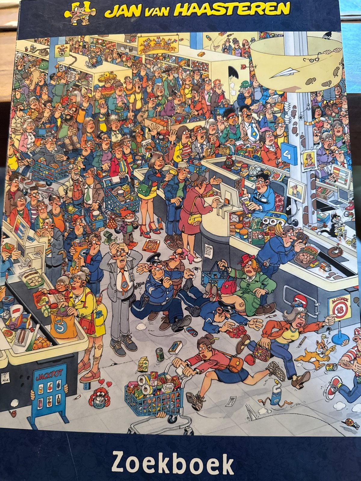 Jan van Haasteren Zoekboek - hilarisch, Boeken, Ophalen of Verzenden, Zo goed als nieuw, Non-fictie