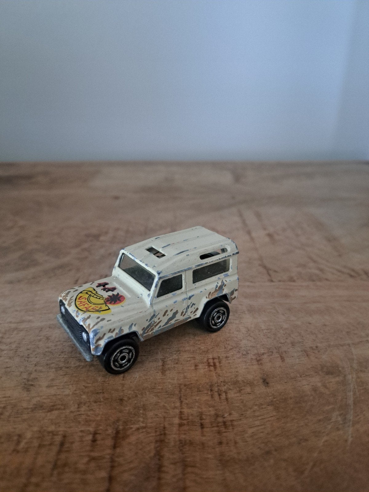 Majorette model landrover "safari" schaal 1:60, Gebruikt, Auto, Frankrijk, Ophalen of Verzenden