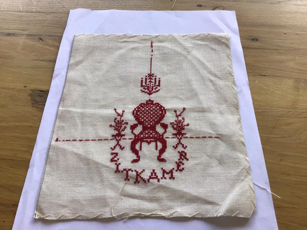 Handgeborduurde linnen doekjes voor klassieke woning/boerder, Antiek en Kunst, Ophalen of Verzenden