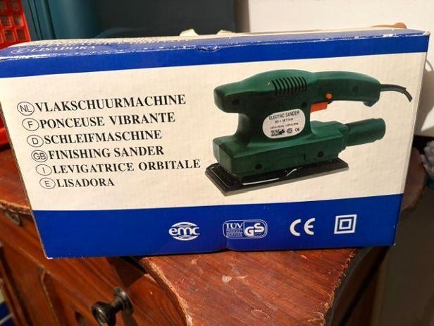 vlakschuurmachine, Ophalen, Gebruikt, Minder dan 600 watt, Vlakschuurmachine
