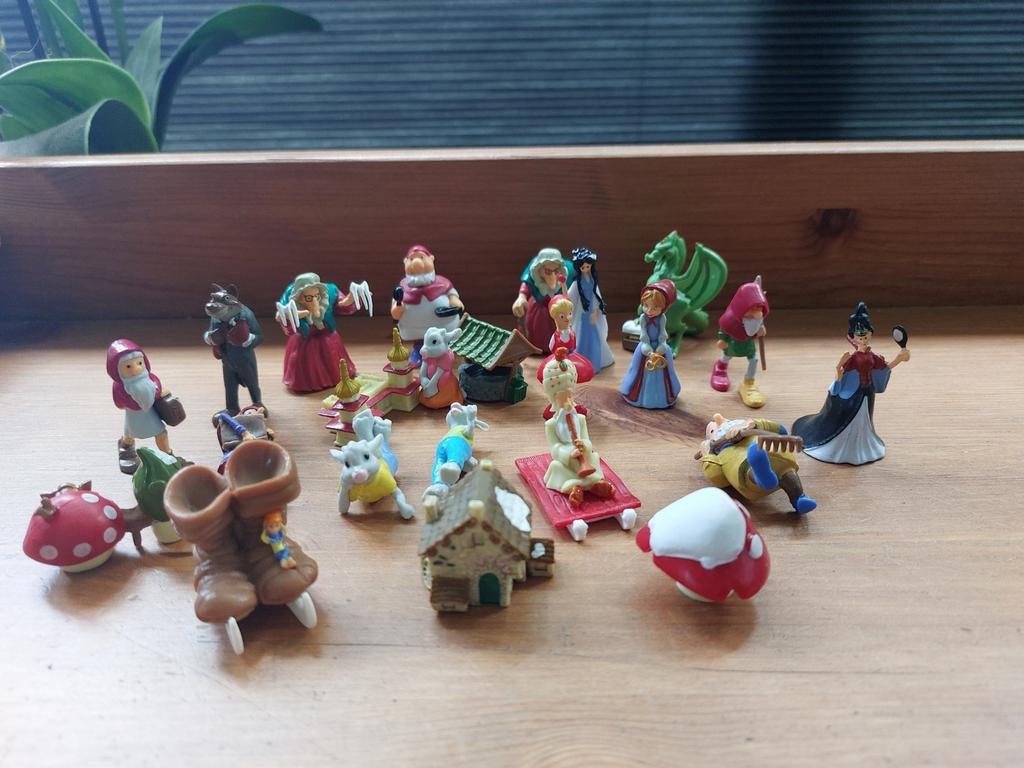 Efteling poppetjes emté, Verzamelen, Efteling, Ophalen of Verzenden