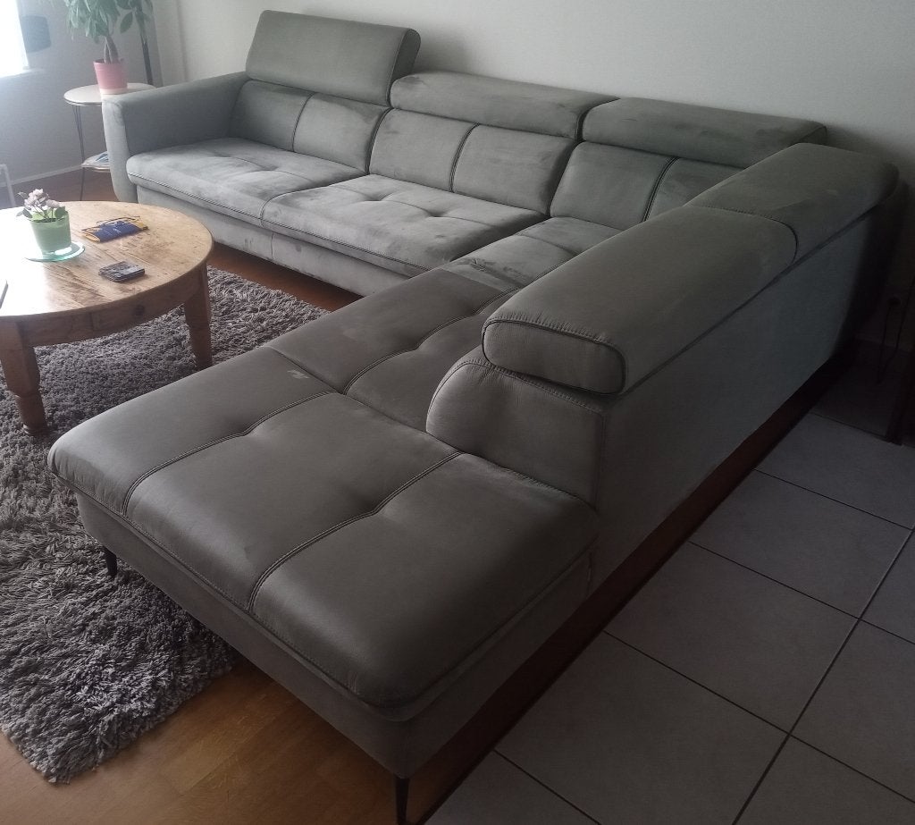 bankstel, hoeksalon, hoekbank merk Xooon, Huis en Inrichting, Banken | Bankstellen, Ophalen, Gebruikt, Hoekbank, Vierpersoons of meer