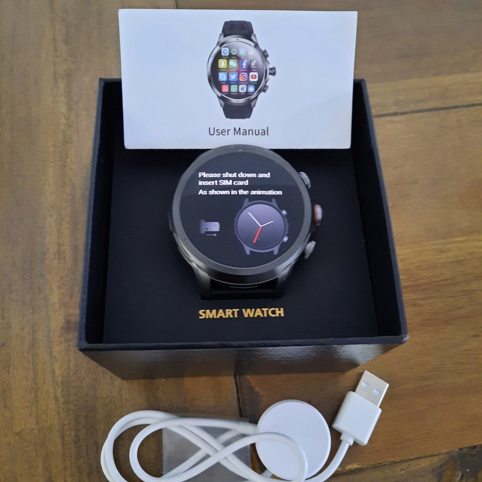 Foto 2 van 2x Smartwatches - LMO1 Cellular Smart Watch