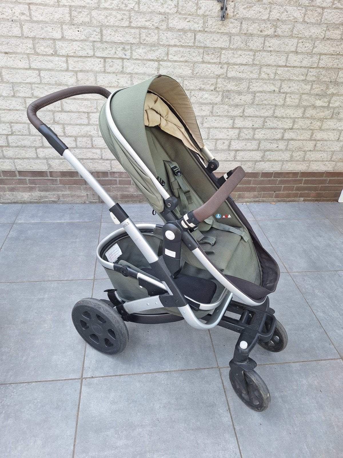 Joolz Geo 2 Marvellous Green Combiwagen met accessoires, Ophalen, Gebruikt, Combiwagen, Duowagen