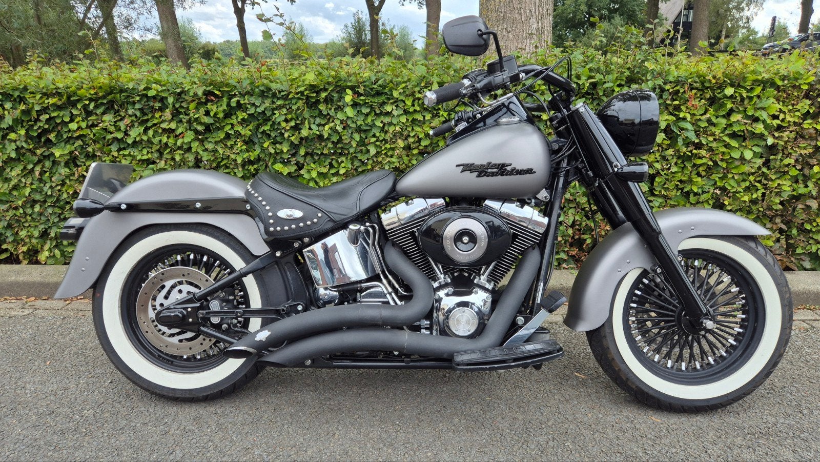 Harley Davidson FLSTFI FAT BOY, Motoren, 2 cilinders, Occasion, Chopper, Bedrijf