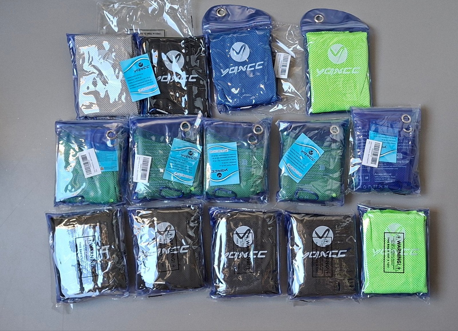 Handdoeken / cooling towel / 14 x 2 stuks, Ophalen of Verzenden, Nieuw