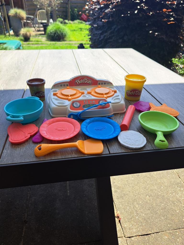 Play-Doh Kookset - Zo goed als nieuw, Ophalen of Verzenden, Zo goed als nieuw, Knutselen