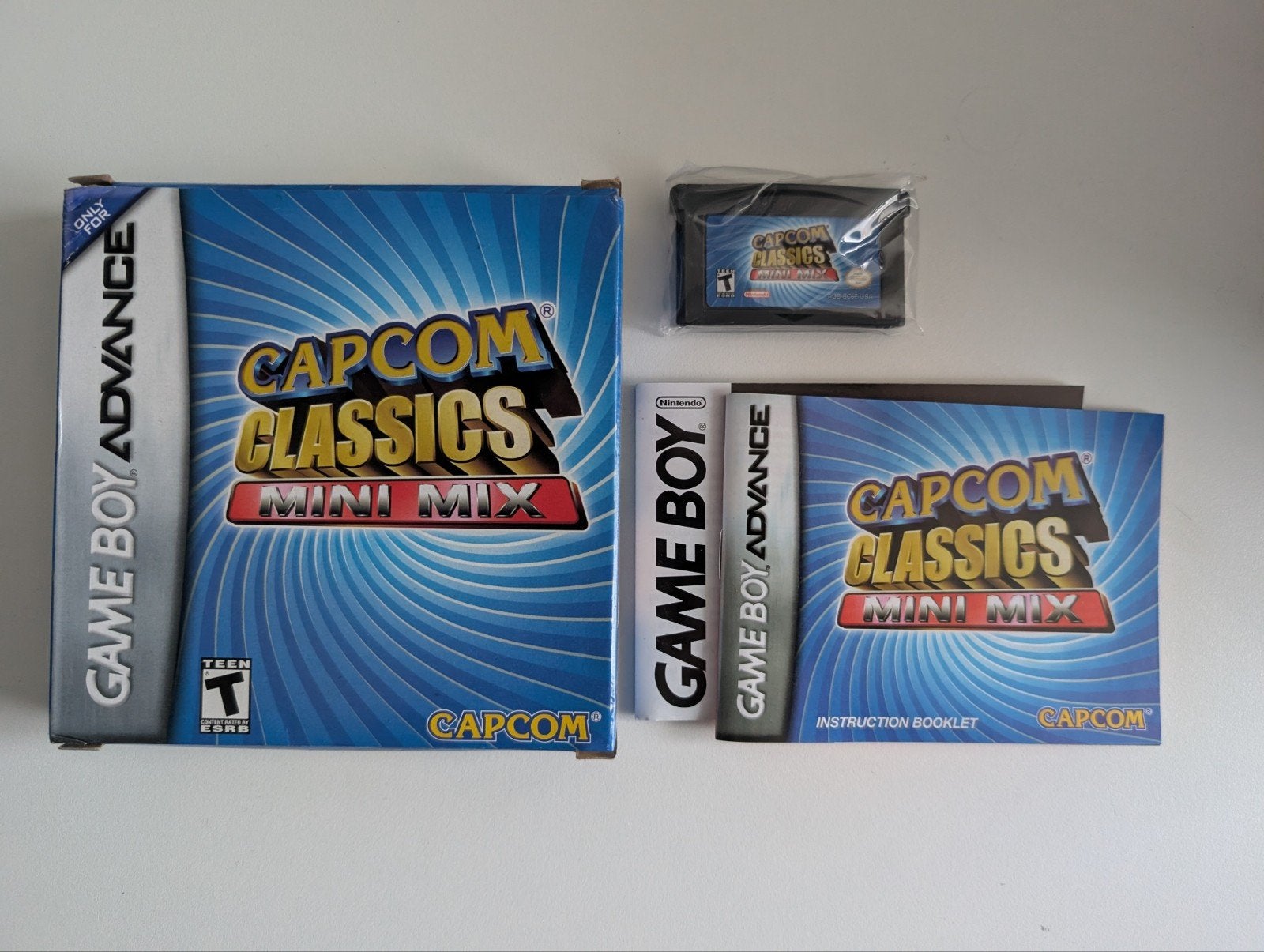 Capcom Classics Mini Mix - Gameboy Advance, Overige genres, 1 speler, Ophalen of Verzenden, Zo goed als nieuw